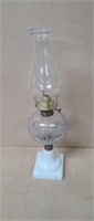 Kerosene Lamp. 17" High.