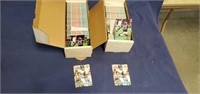 2 Sets of 1991 Stadium Club Football Cards with