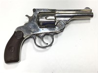 H&R Nickel Plate Pocket Pistol 32 S&W Gauge