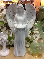 Large angel candle holder