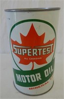 SUPERTEST MOTOR OIL "MINERAL TYPE" IMP. QT. CAN