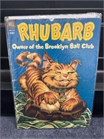 Vintage DELL Rhubarb Cat Brooklyn Baseball Comic