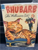 Vintage DELL Rhubarb Cat #466 10 Cent Comic Book