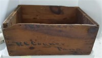 Primitive Wooden Box w/PANA Printed (on it)