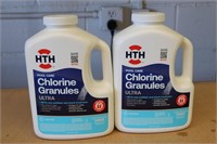 HTH Chlorine Granules Ultra x2, Retail $40 Each
