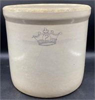 2 Gallon Ransbottom Crown Stoneware Crock