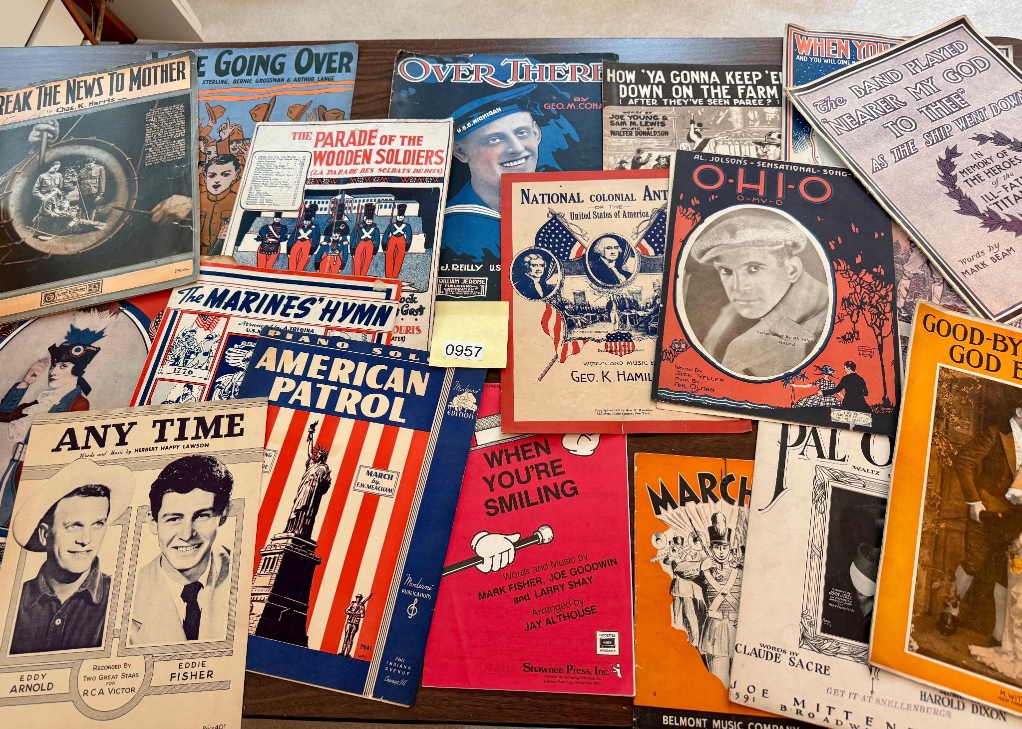 Antique Patriotic Sheet Music