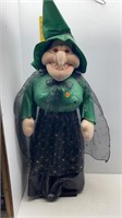35" TALL CLOTH HALLOWEEN WITCH-NO SHIPPING