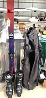 Downhill Skis & Boots (Sz.14?-32.5m) in Bag