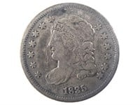 1835 Bust Half Dime, Small Date, Large 5C