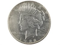 1922-D Peace Dollar