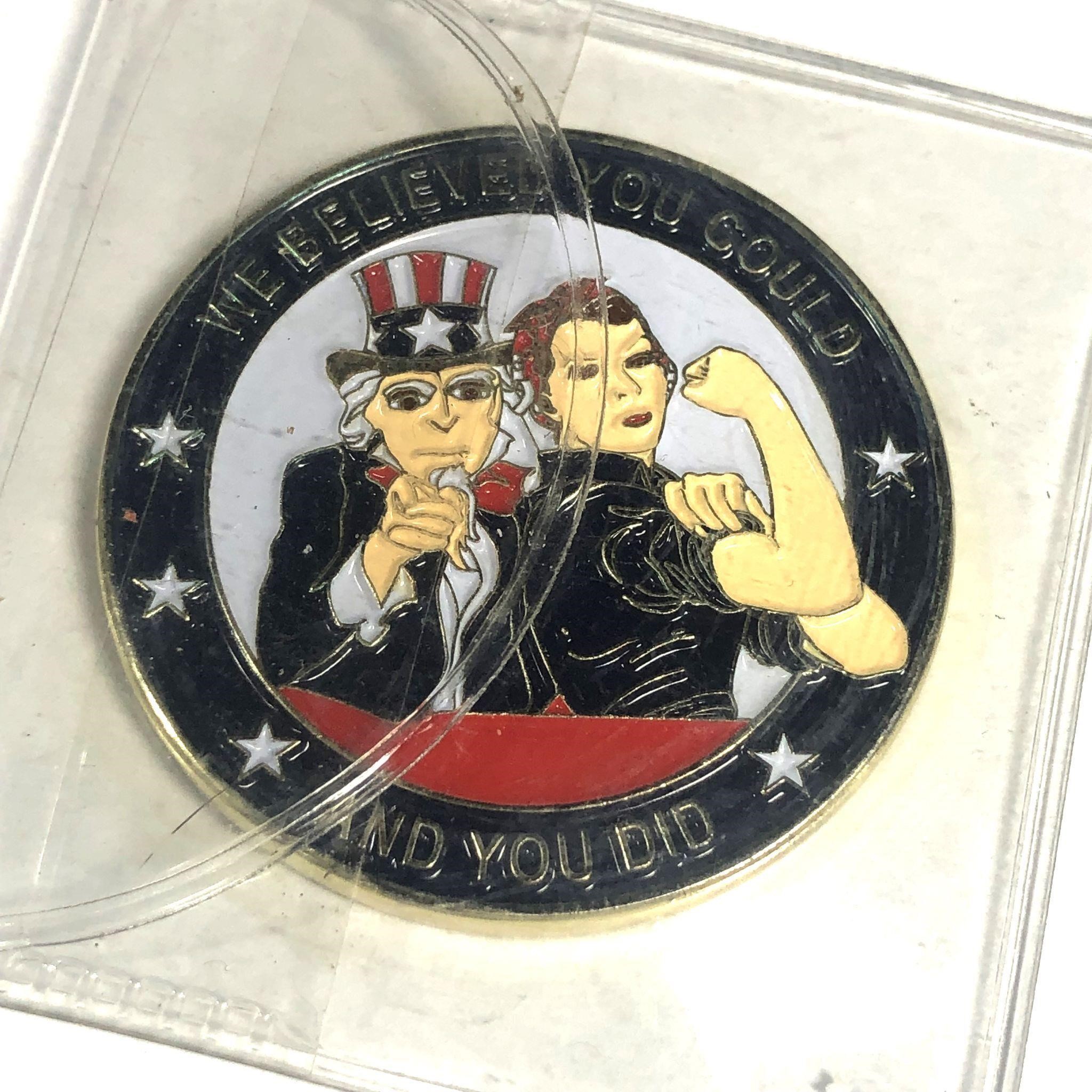 VFW National President Challege Coin