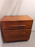 Vintage 3 Drawer Wooden Dresser