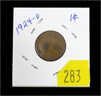 1924-D Lincoln cent