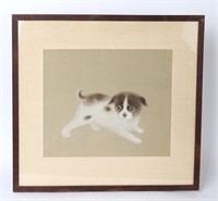 Exquisite Puppy Dog by, Ota Issai (1892-1979)