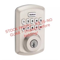 Kwikset Electronic Deadbolt, 10-Button Keypad