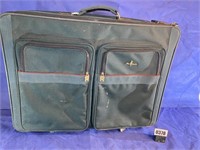 Large 4 Wheel Suitcase, Fold Down Pull Handle,