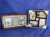 Picture Frame Holds 4-4x6, 1 Frame 3-4x6 Pics