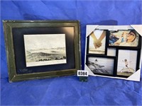 Picture Frame Holds, Antique Indian Picture
