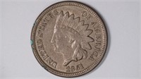 1861 CN Indian Head Cent