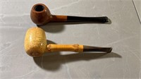 Meerschaum Cob and Cellini Pipes (2)