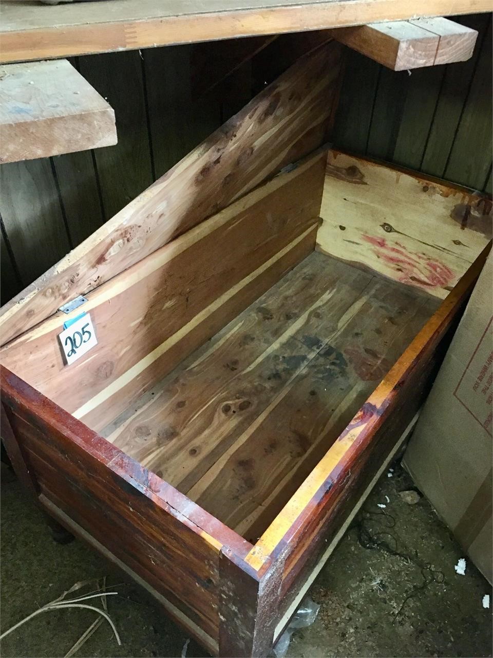 Very Old Cedar Chest (see description)