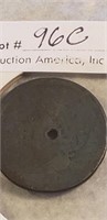 1886 One Cent Hole Drilled in Center