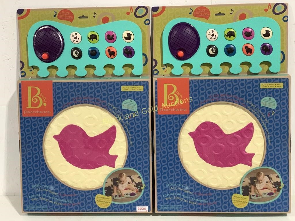 2 NEW Baby B. Floorchestra Toys