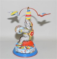 MECHANICAL CIRCUS TOY ELEPHANT