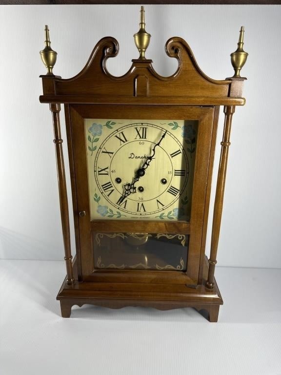 A German Daneker Mantle Clock, Chimes