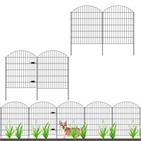 FOREHOGAR 1 Pack Decorative Metal Garden Fence 5