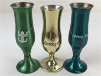 Collectible Metal LOVING CUP 4.25" Cordials