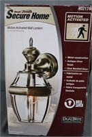 Secure Home Motion Activated Outdoor Light