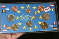 A 2002 Euro Coin Set