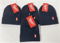 (CW) Milwaukee Black Acrylic Cuffed Beanie Hats