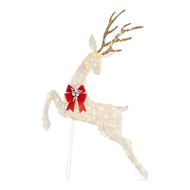 Jumping Deer Outdoor Christmas Decor