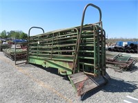 Assorted Livestock Panels and Loading Chute
