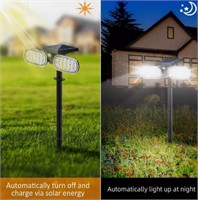 Motion Solar Lights Outdoor, Solar Security Light,