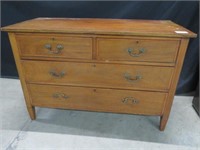 MAHOGANY 4 DRAWER DRESSER