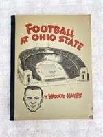 1957 FOOTBALL AT OHIO STATE by Woody Hayes signed