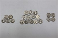 1943, 1944 & 1945 Quarters