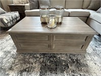 3PC COFFEE TABLE, END TABLE & MEDIA CABINET