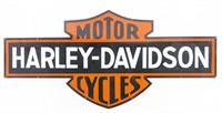 Contemporary SSP Harley-Davidson Shield Sign