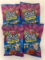 4x 184g Bags Jolly Rancher Fruity Hard Candy