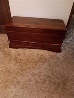 Cedar chest 3 drawers 20 x 45 x 22