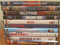 10 Lightly Used DVD's