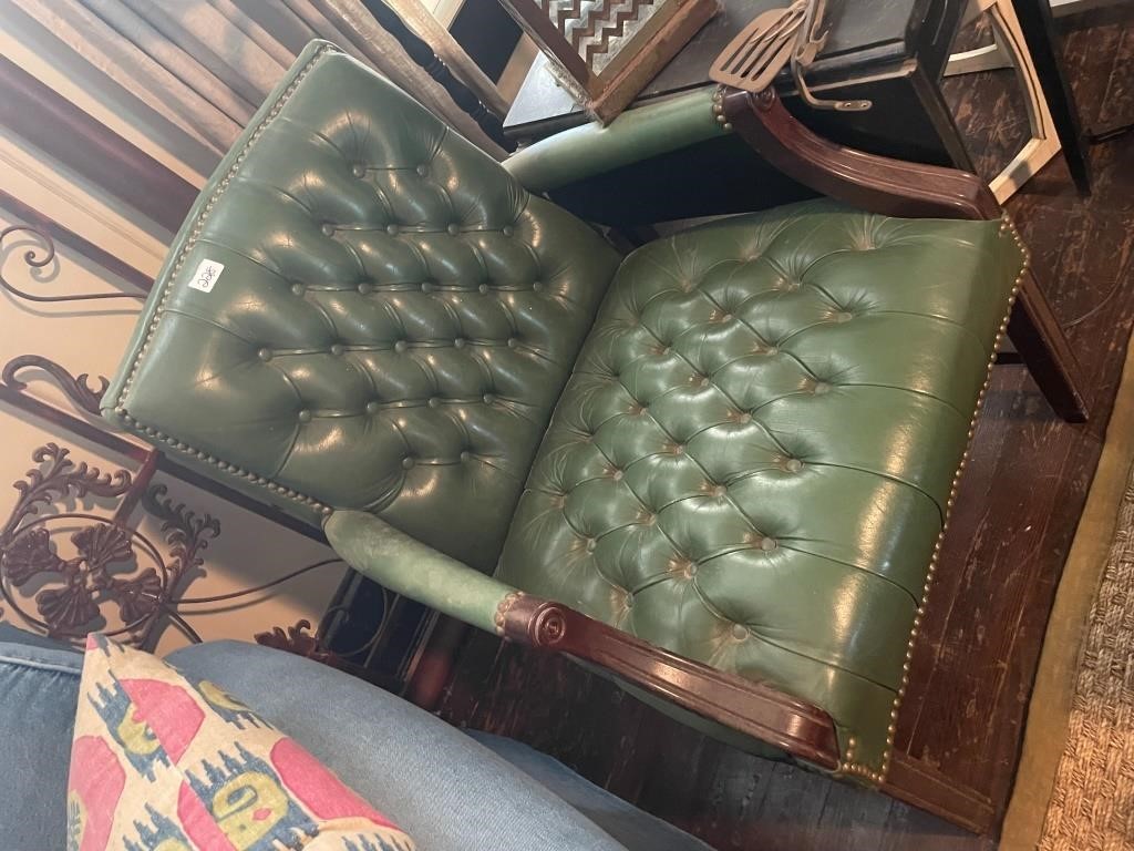 cool vintage leather chair