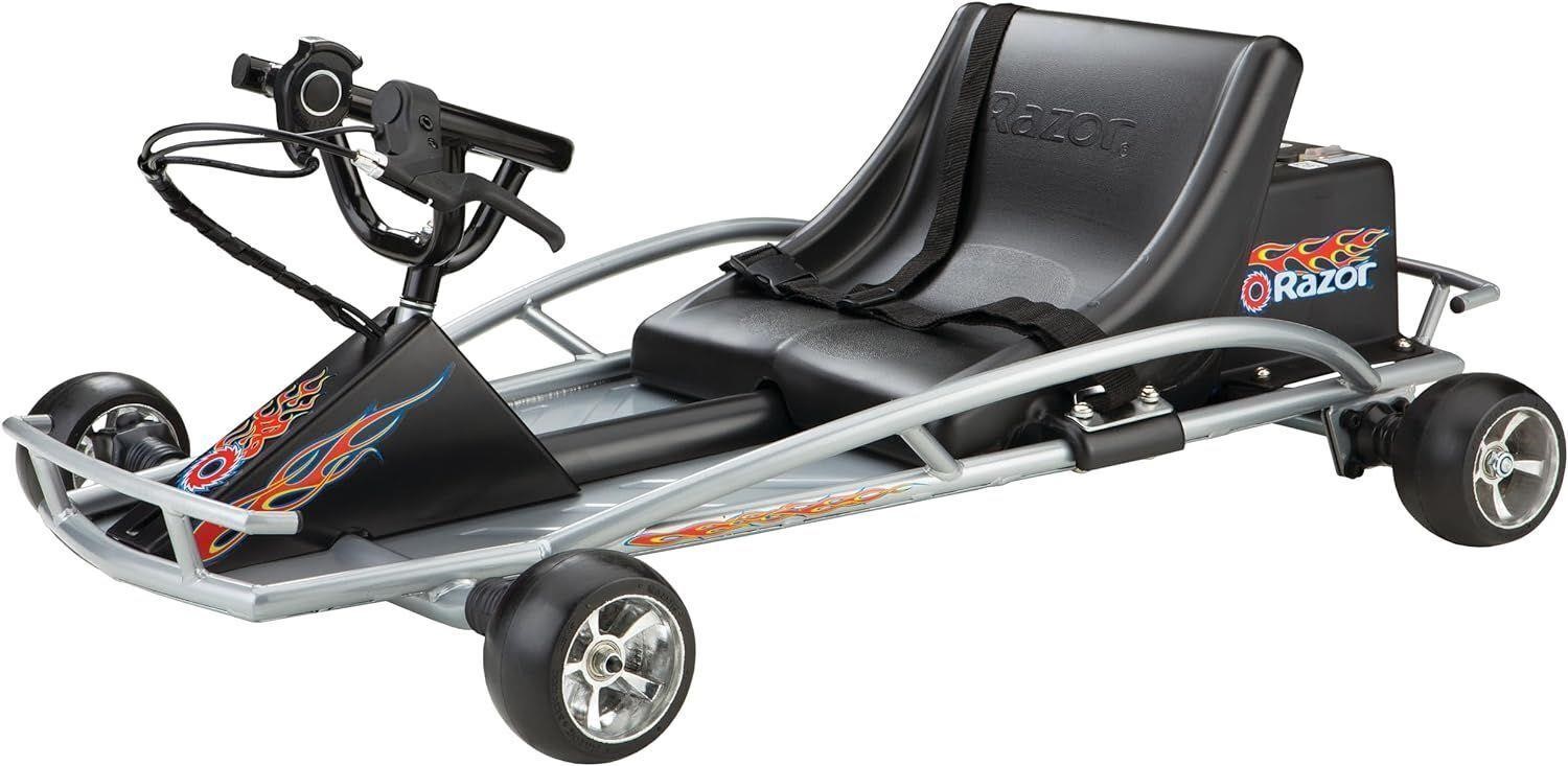 Razor Ground Force Drifter Kart, Silver