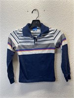 Vintage 80s Striped Polo Shirt