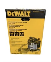 DeWalt Stainless Steel Wet/Dry Vacuum / 38L